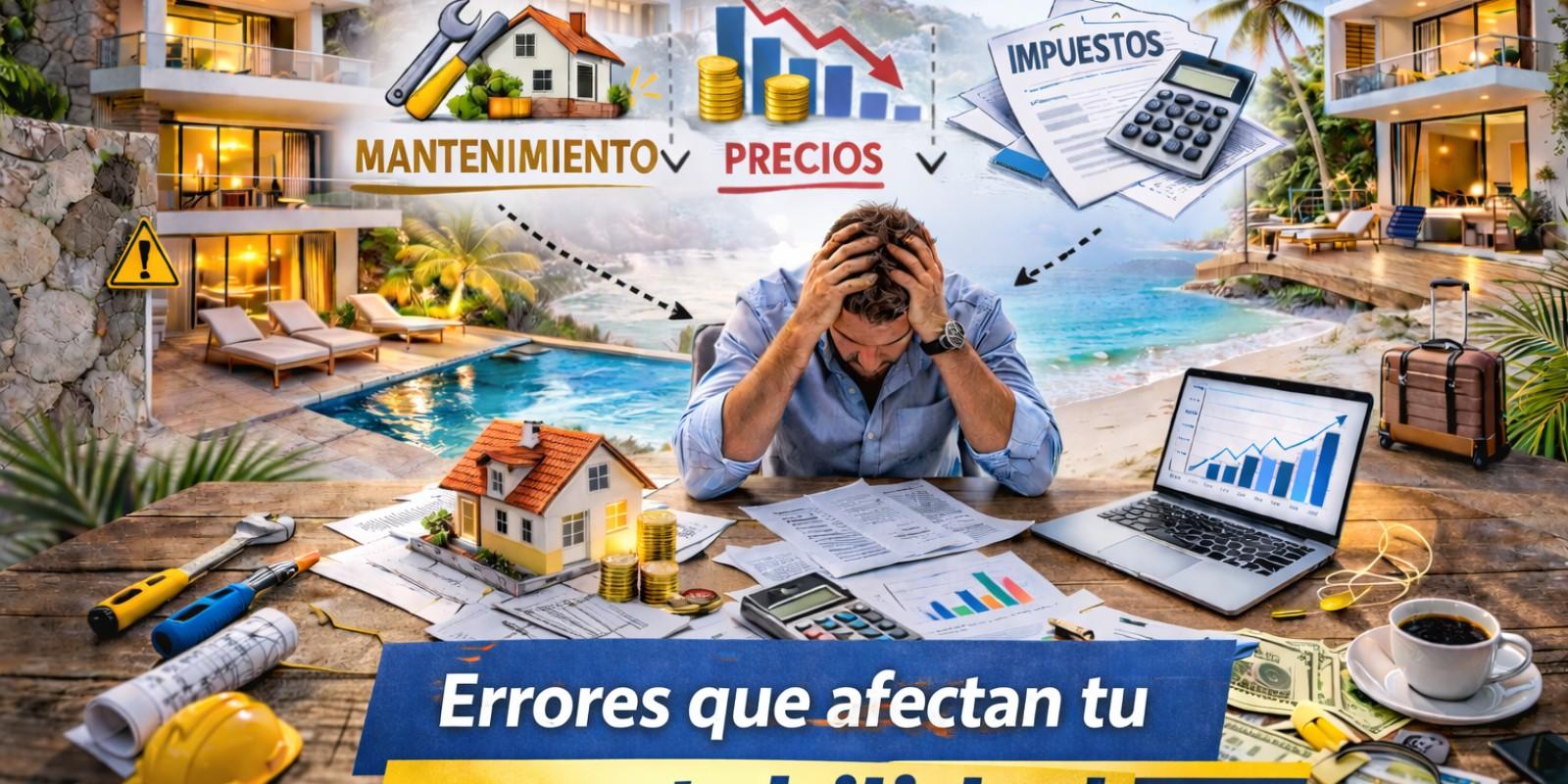 Errores que Afectan la Rentabilidad de Propiedades Turísticas en República Dominicana